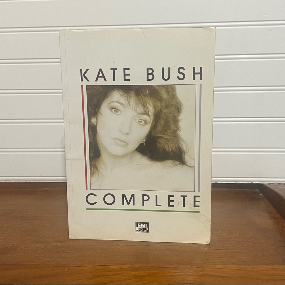 Kate Bush Complete EMI Publishing Songbook With Lyrics/Music 1987 First Edition